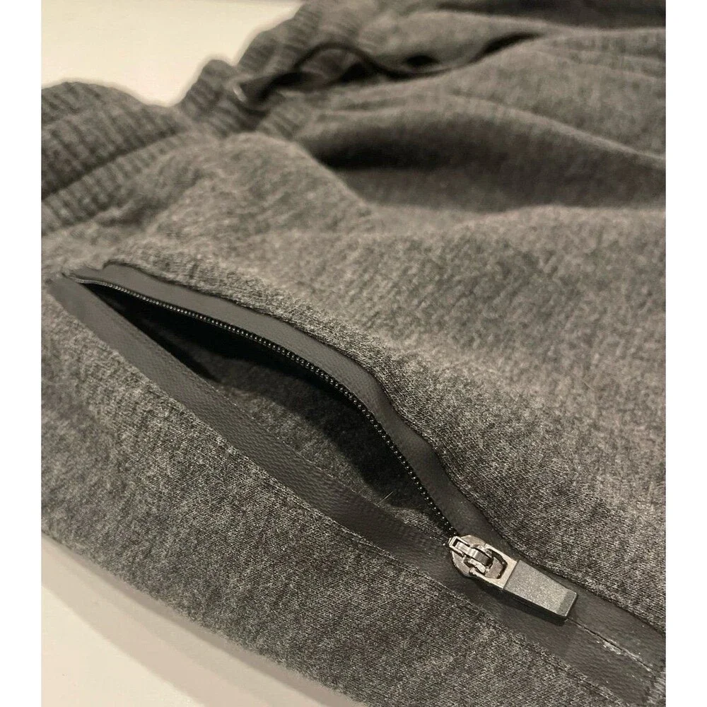 LEG3ND Men’s Jogger Sweatpants Medium Charcoal Gray Athletic Lounge Pants